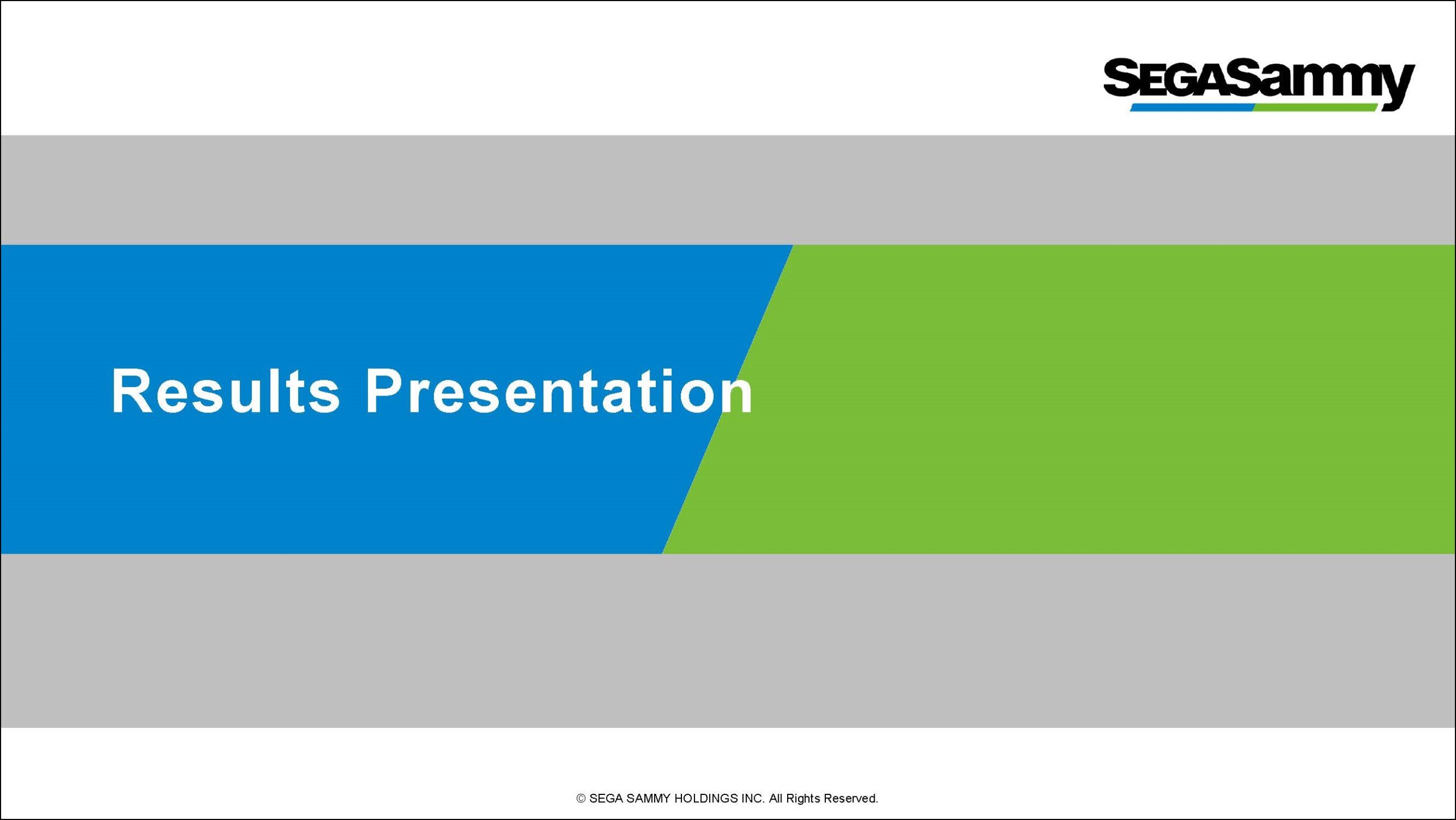 FY2024/3 Q3 Results Presentation