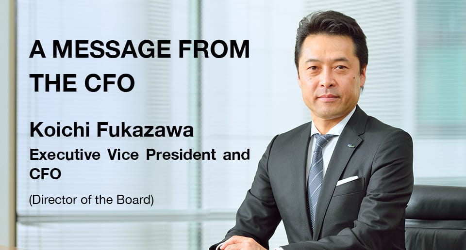 A MESSAGE FROM THE CFO