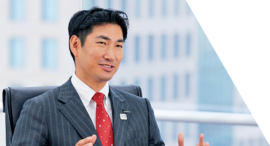 Haruki Satomi President and Group COO (Representative Director)